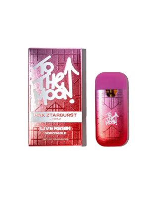 To The Moon Pink Ztarburst Live Resin Disposable