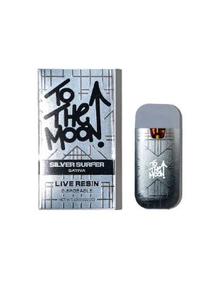 To The Moon Silver Surfer Live Resin Disposable