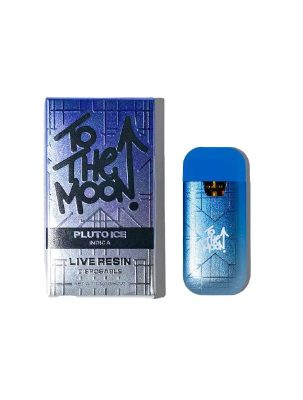 To The Moon Pluto Ice Live Resin Disposable
